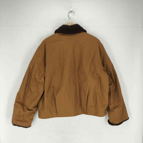 ザラ ZARA 襟ボアブルゾンジャケット レディース  L